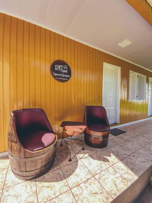 Casa Vigneto Octavio No Vale Dos Vinhedos Villa Bento Gonçalves Buitenkant foto
